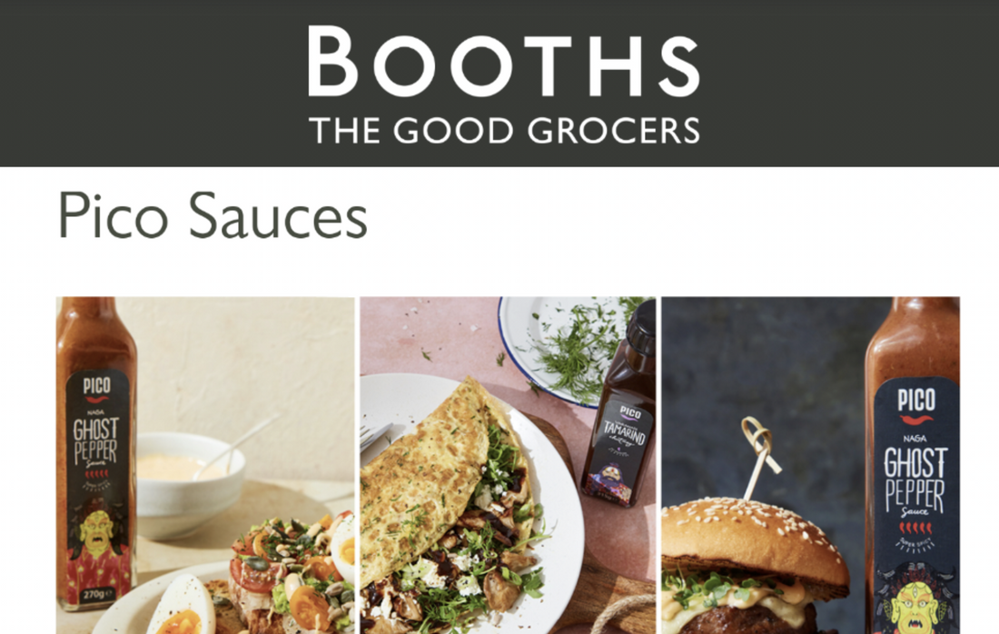 Our first UK retail launch! Booths Supermarkets