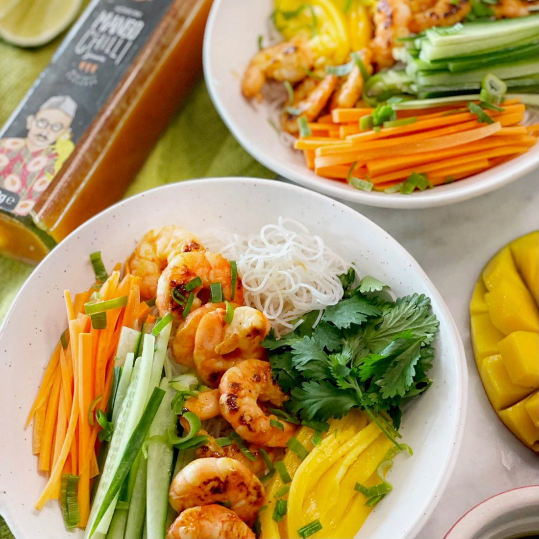 Mango Chilli Prawn Salad