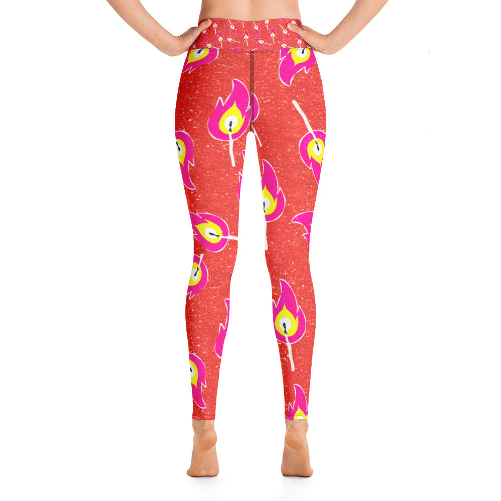 Yoga Leggings- Naga Ghost Pepper