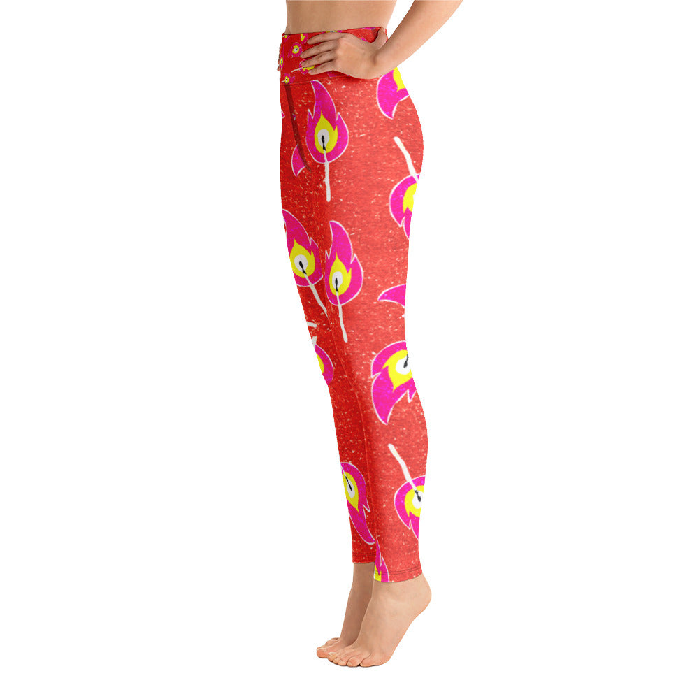 Yoga Leggings- Naga Ghost Pepper