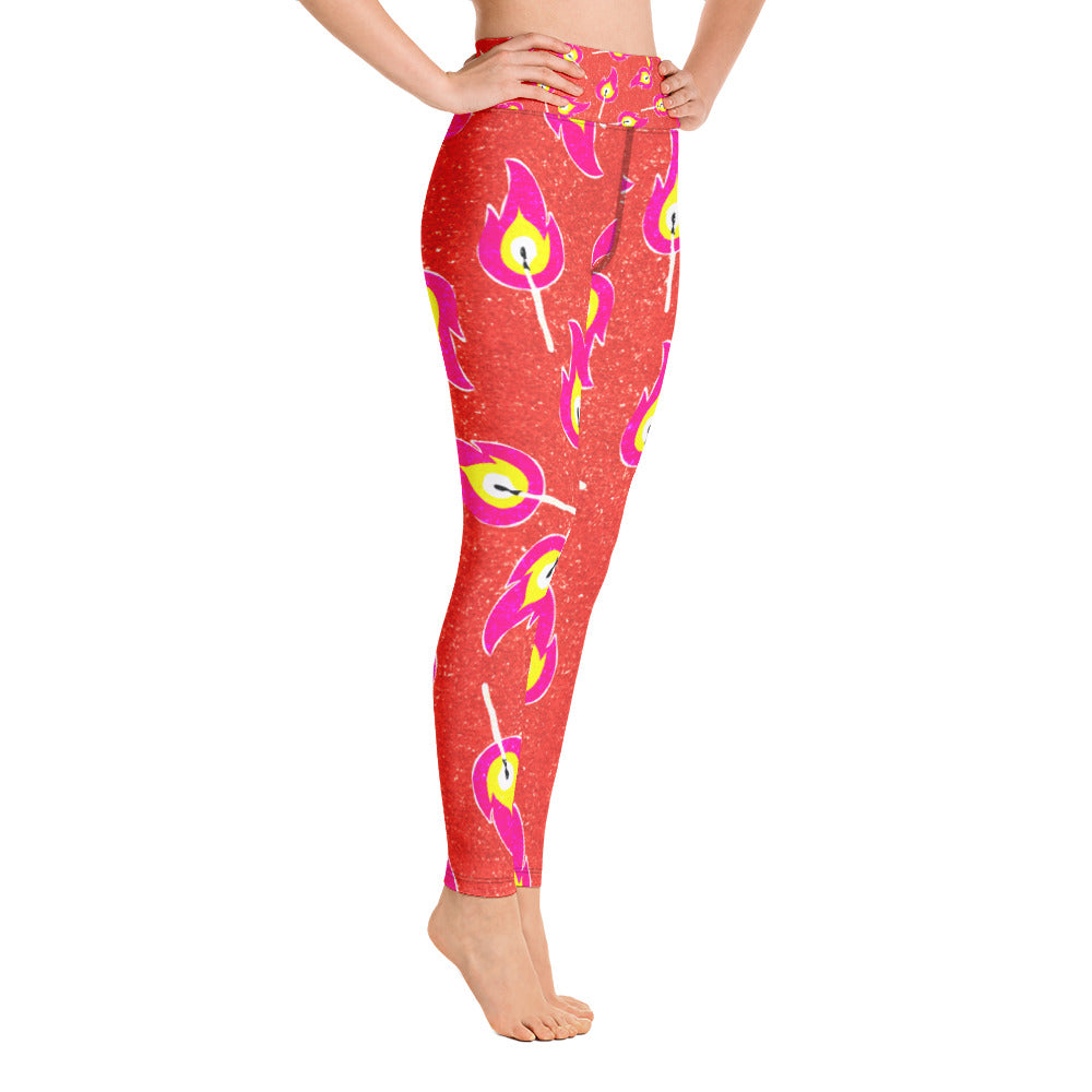 Yoga Leggings- Naga Ghost Pepper
