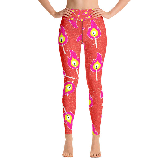 Yoga Leggings- Naga Ghost Pepper