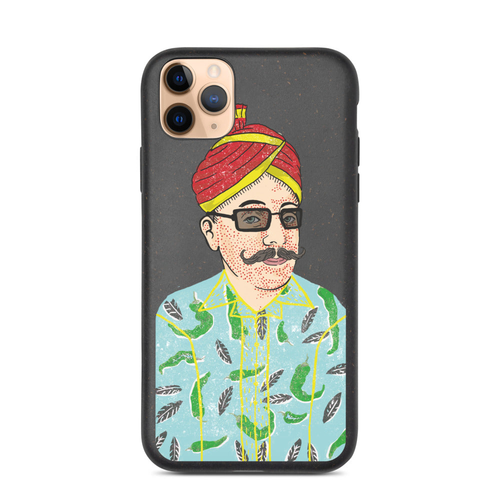 Biodegradable iPhone Case- Maha Green Chilli