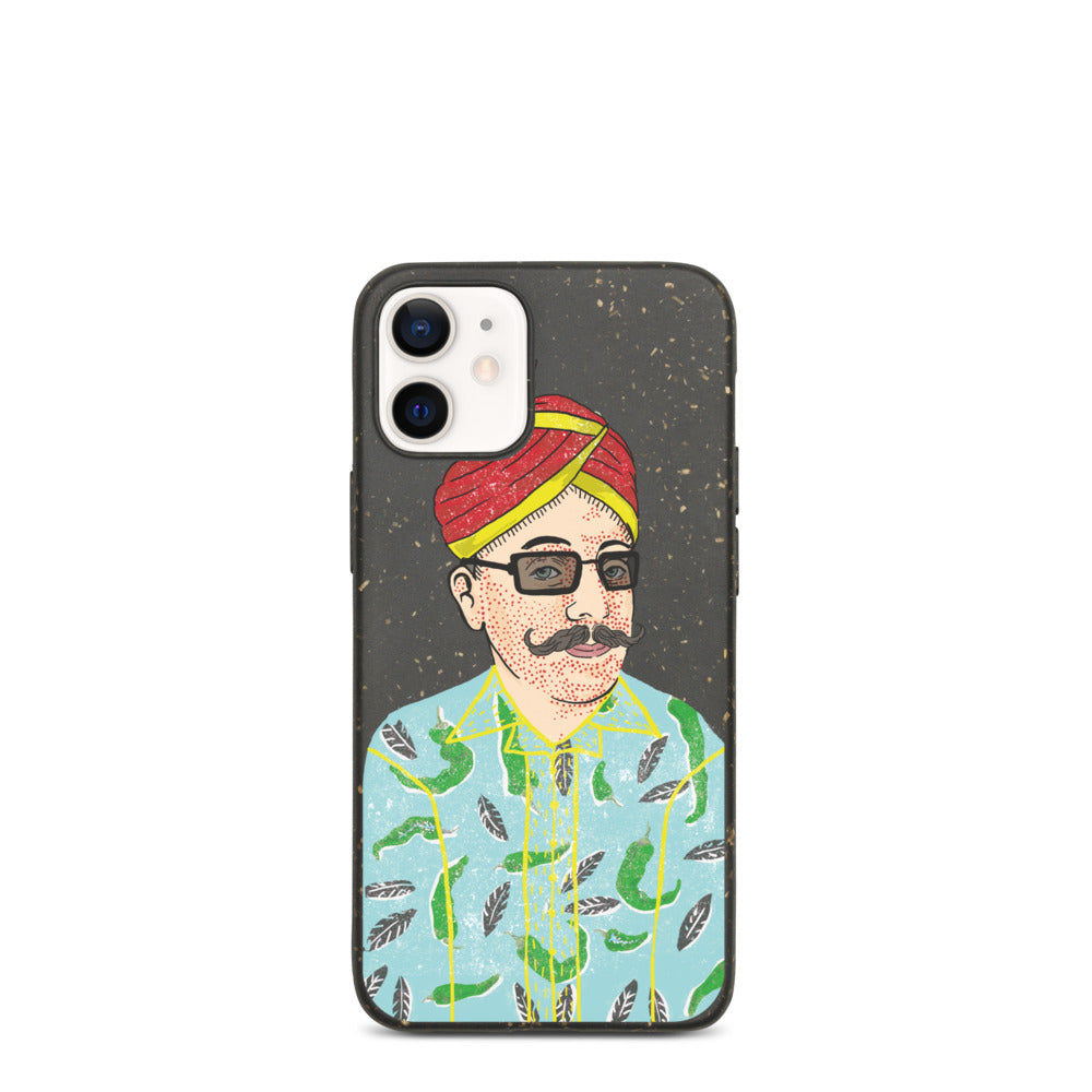 Biodegradable iPhone Case- Maha Green Chilli