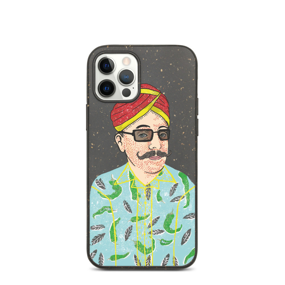 Biodegradable iPhone Case- Maha Green Chilli