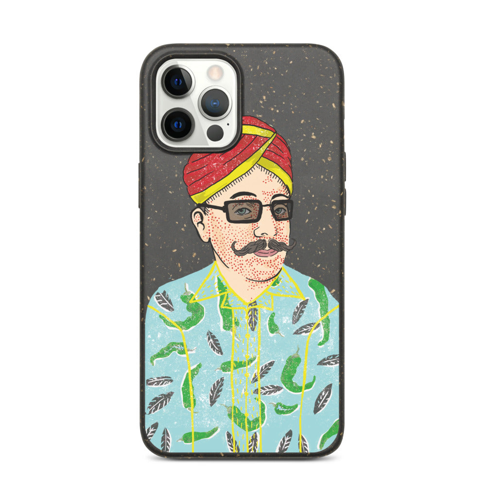 Biodegradable iPhone Case- Maha Green Chilli