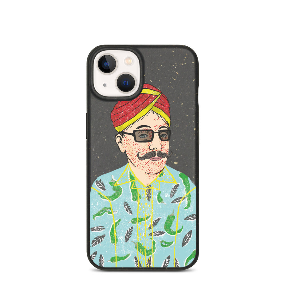 Biodegradable iPhone Case- Maha Green Chilli