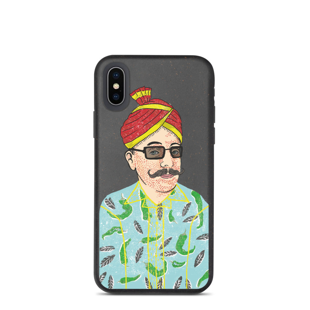 Biodegradable iPhone Case- Maha Green Chilli