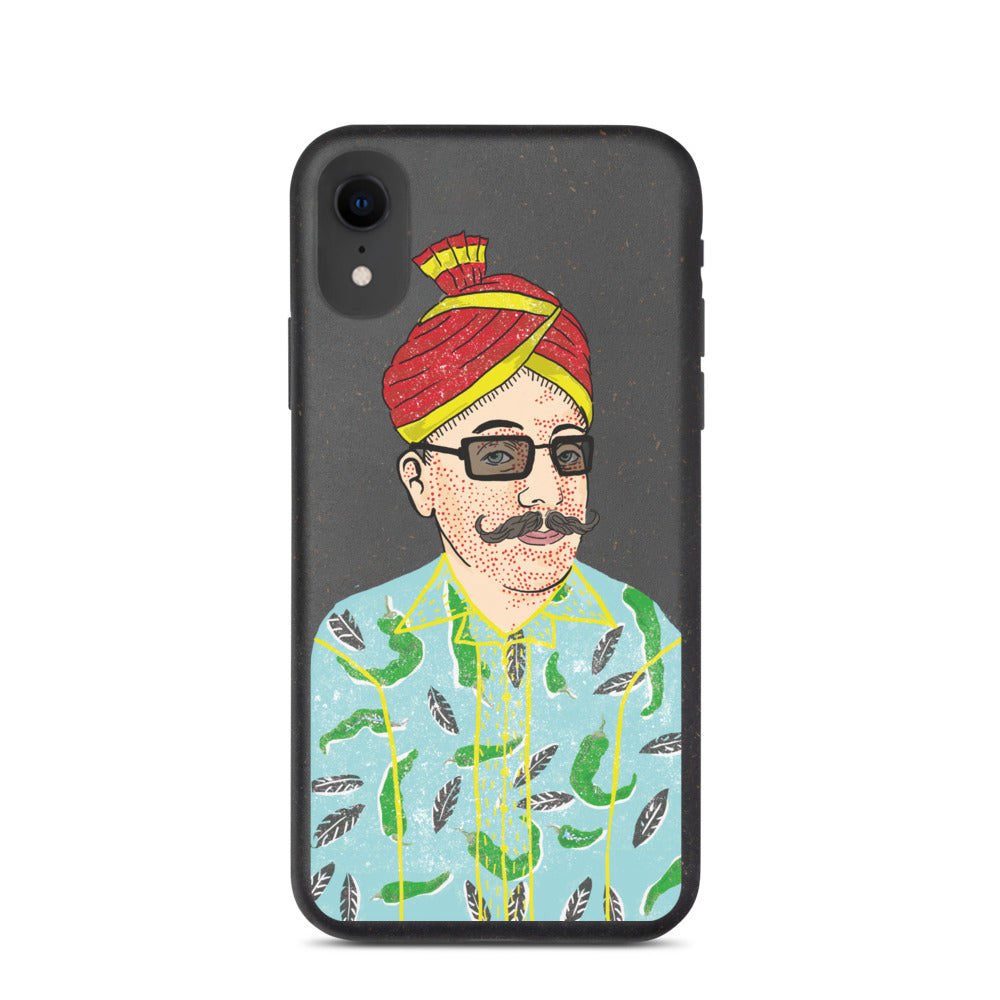 Biodegradable iPhone Case- Maha Green Chilli