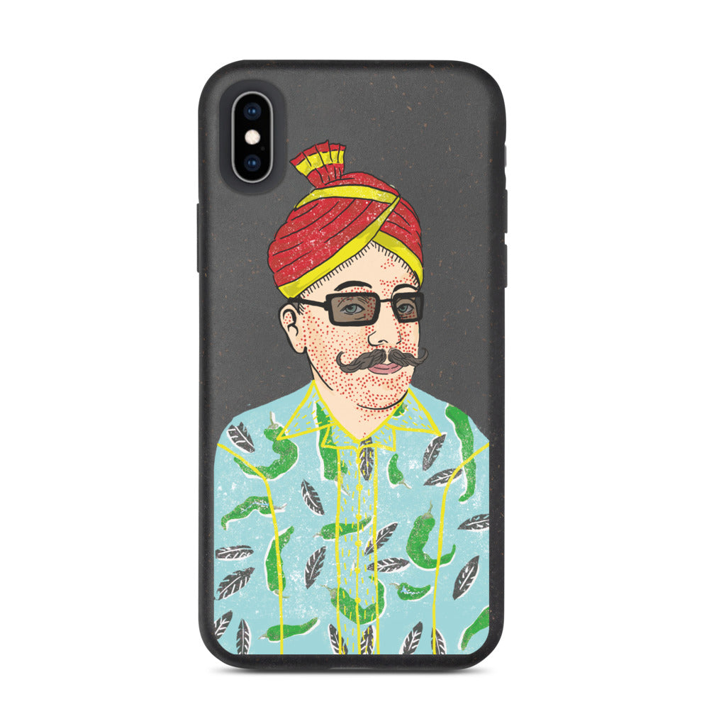 Biodegradable iPhone Case- Maha Green Chilli